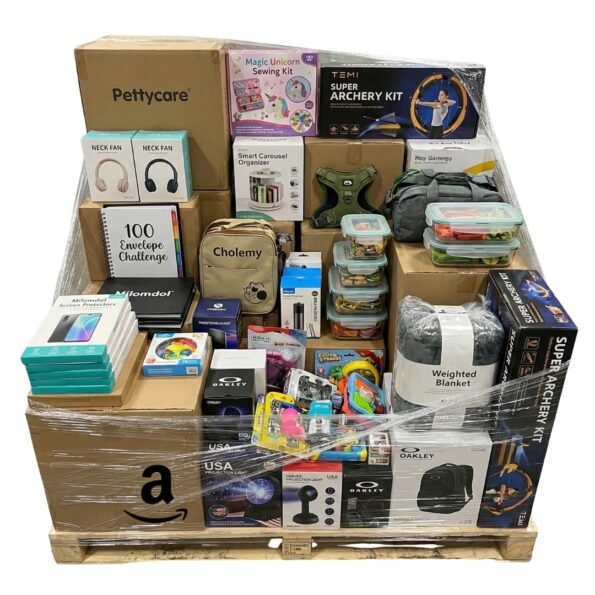Amazon High Piece Count Pallet – 900-Unit Wholesale Liquidation Deal